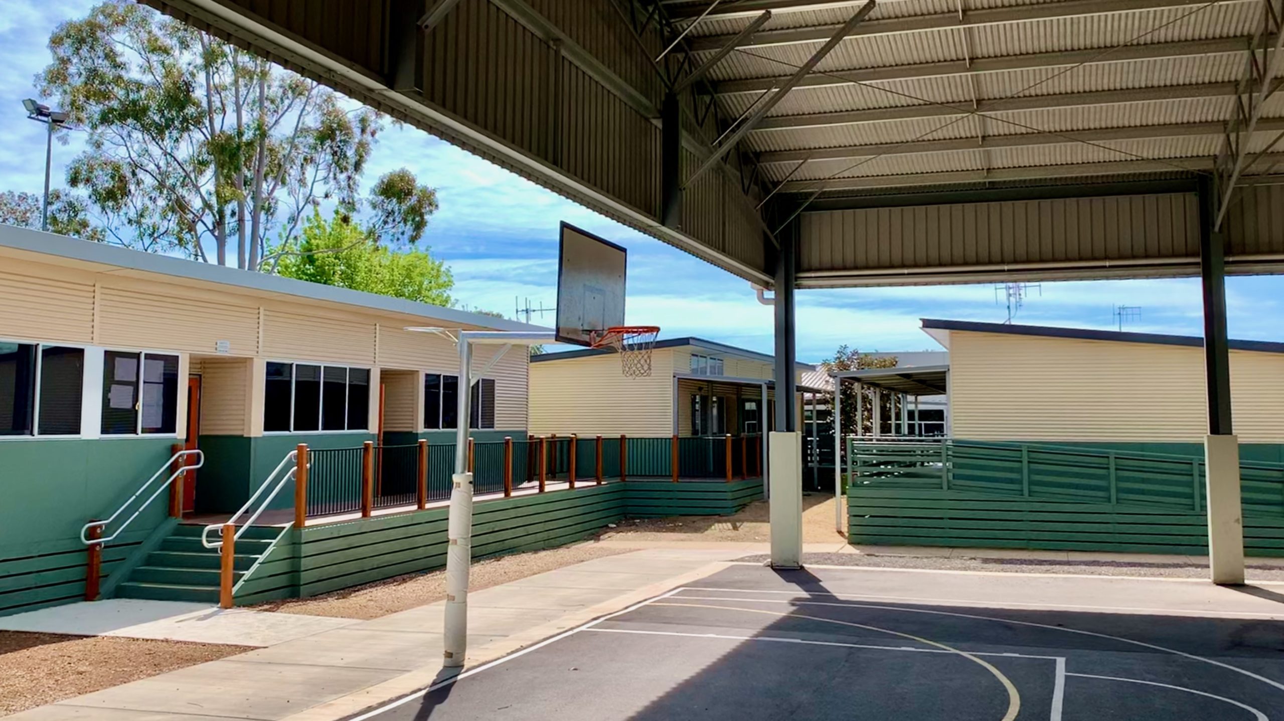 Verney Road School Classrooms & Basketball Court